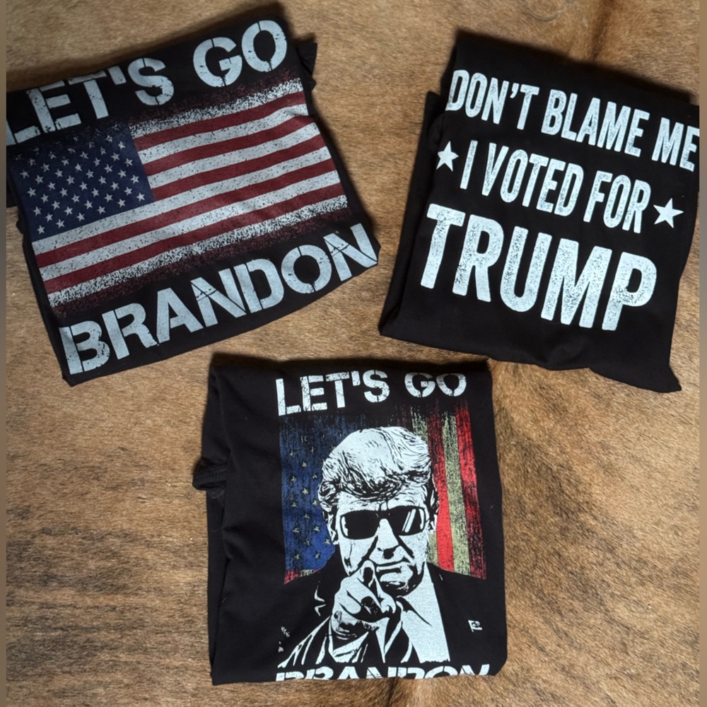 Set of 3 Trump shirts